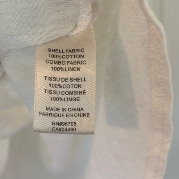 Rebecca Taylor White Pleated Eyelet Blouse - Picture 6 of 7